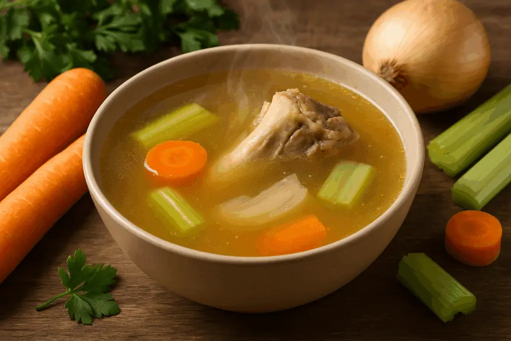 Caldo de Huesos: Receta Tradicional de la Abuela